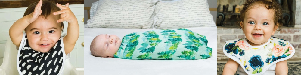 美國Tiny Twinkle嬰兒圍兜紗布巾-孩好。好生活