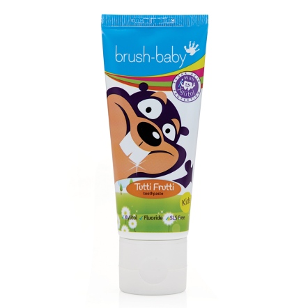 brush-baby幼兒木糖醇牙膏-水果汽水 50ml(3-6歲)