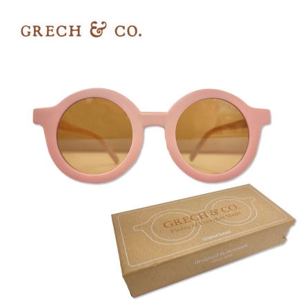 Grech&Co. 兒童偏光太陽眼鏡 經典款二代-夕陽粉 (18M-6Y)