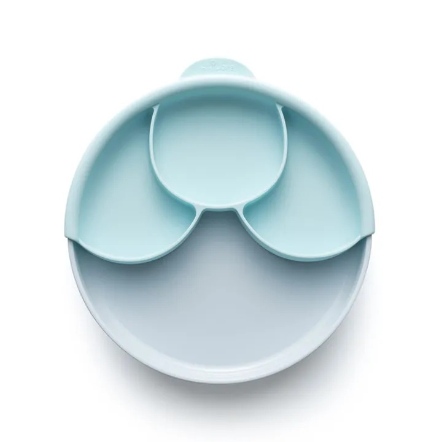 Miniware 天然聚乳酸分隔餐盤組-寧靜海藍