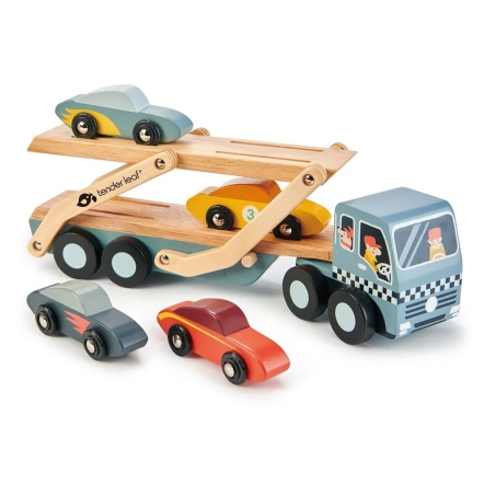 Tender Leaf Toys 超跑雙層運輸車
