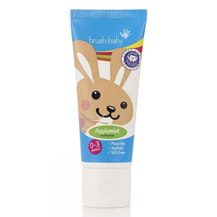 brush-baby貝寶兔木糖醇牙膏-50ml(0-3歲)