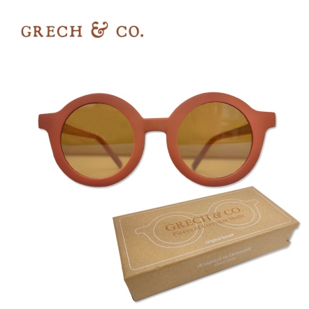 Grech&Co. 兒童偏光太陽眼鏡 經典款二代-肉桂咖 (18M-6Y)