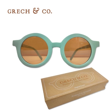 Grech&Co. 兒童偏光太陽眼鏡 經典款二代-蕨青 (18M-6Y)