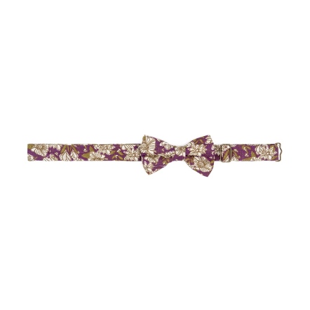MILKBARN 有機棉領結-紫花