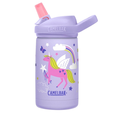 CamelBak 350ml eddy+兒童吸管不鏽鋼保溫瓶(保冰) 魔幻獨角獸