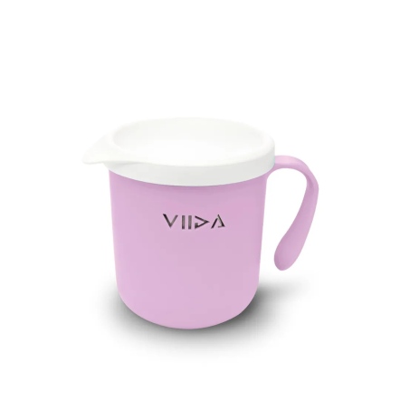 VIIDA Soufflé 抗菌不鏽鋼杯-薰衣草紫