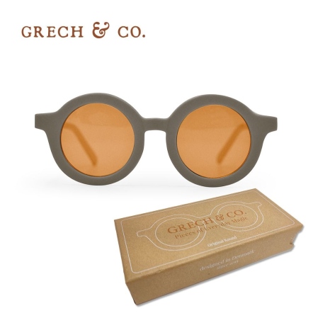 Grech&Co. 兒童偏光太陽眼鏡 經典款二代-風暴灰 (18M-6Y)