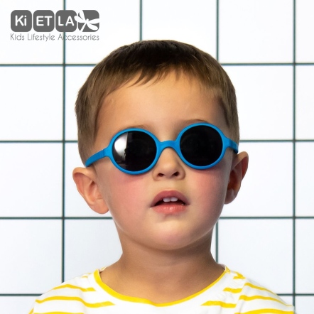 KiETLA ROZZ羅茲太陽眼鏡(2-4歲)-地中海藍(亮藍)