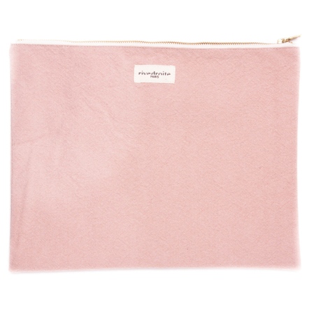 Rive Droite Paris 手袋化妝包-玫瑰粉