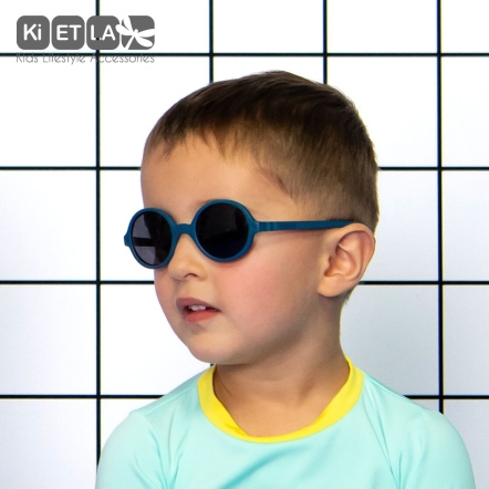 KiETLA ROZZ羅茲太陽眼鏡(2-4歲)-普魯士藍(深藍)