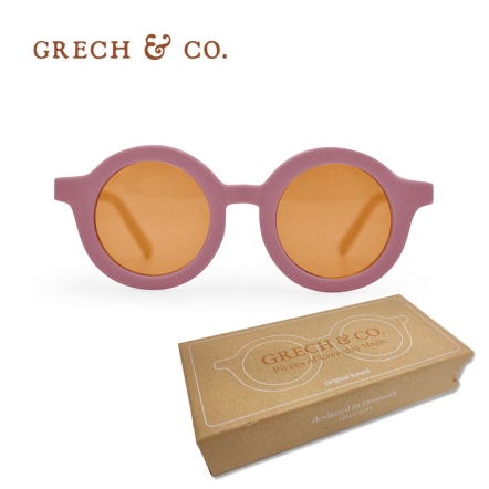 Grech&Co. 兒童偏光太陽眼鏡 經典款二代-玫瑰紫 (18M-6Y)